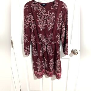 Madewell 100% silk dress